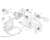 Схема №4 HEN734540 с изображением Индикатор для плиты (духовки) Bosch 00491449