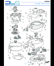 Схема №1 FH2133 IDEALFRY с изображением Кабель для тостера (фритюрницы) DELONGHI 5012574259