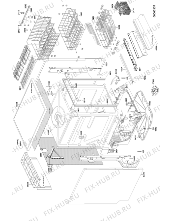 Схема №3 ADP 557 WH с изображением Таймер для электропосудомоечной машины Whirlpool 481290500222