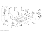 Схема №1 S51L43X1RU с изображением Панель управления для посудомоечной машины Bosch 00742580