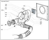 Схема №2 031243215125- ITD60T с изображением Декоративная панель для сушильной машины Whirlpool 482000021664