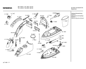 Схема №1 TB11320 slider special с изображением Корпус для утюга (парогенератора) Siemens 00431399