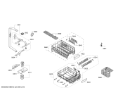 Схема №2 SPV53M00RU с изображением Инструкция по эксплуатации для электропосудомоечной машины Bosch 00768375