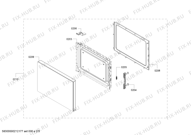 Схема №3 3WG1021B0 с изображением Панель для свч печи Bosch 11029391