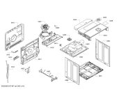 Схема №2 HBA74R251E H.BO.PY.L3D.IN.GLASS.B2/.X.E3_COT/ с изображением Панель управления для плиты (духовки) Bosch 00740194