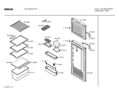 Схема №1 KSV7022 с изображением Панель для холодильника Bosch 00363065