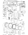Схема №1 AWM 1001-I с изображением Обшивка для стиралки Whirlpool 481245310672