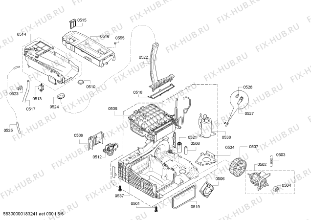 Схема №1 WTW875E0 Serie 8 SelfCleaning Condenser с изображением Панель управления для сушилки Bosch 11005806
