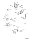 Схема №3 L8FB74484W с изображением Модуль (плата) для стиралки Aeg 973914550204015