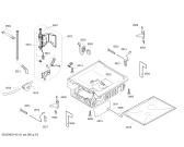 Схема №3 SE25E259EU с изображением Корзина для посуды для посудомойки Bosch 00688619