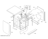Схема №2 SN26T296EU с изображением Передняя панель для посудомоечной машины Siemens 00703915