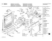 Схема №2 SMI5505CD с изображением Панель для посудомоечной машины Bosch 00288086