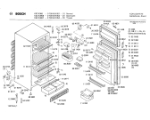 Схема №1 KS3740 с изображением Решетка для холодильной камеры Bosch 00203030