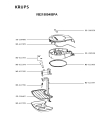 Схема №2 VB215854/BPA с изображением Микромодуль для диспенсера для напитков Krups SS-201332