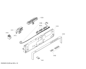 Схема №3 SGVKBN6 с изображением Рамка для посудомоечной машины Bosch 00665741