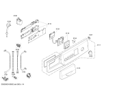 Схема №1 WFX2467GB Exxel 1200 Express с изображением Панель управления для стиралки Bosch 00443047