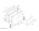 Схема №2 HCE853960F с изображением Стеклокерамика для духового шкафа Bosch 00685092