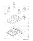 Схема №1 AKR3551IX (F095135) с изображением Держатель для духового шкафа Indesit C00381440