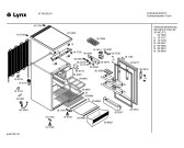 Схема №1 KT14G01GB с изображением Столешница для холодильной камеры Bosch 00234404