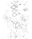 Схема №1 ITWD 61252 G (PL) с изображением Обшивка для стиралки Whirlpool 481010887591