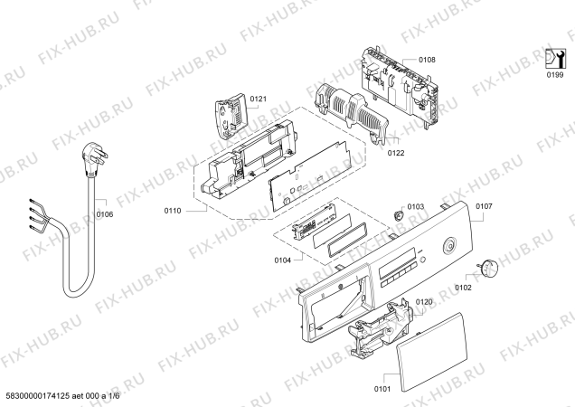 Схема №2 WTB86202UC Axxis + с изображением Электрод для сушилки Bosch 11003330