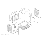 Схема №2 B25VR22N0 BVR 2522 N с изображением Набор профилей для духового шкафа Bosch 11004881