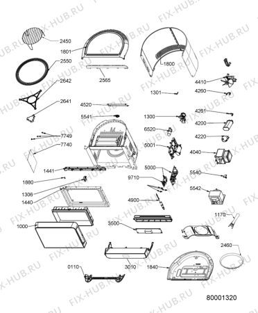 Схема №1 MAX38SL3 (F090801) с изображением Руководство для микроволновки Indesit C00364177