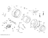 Схема №2 WLM204C00W BOSCH Avantixx 6.2kg с изображением Модуль управления, запрограммированный для стиральной машины Bosch 11005118