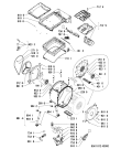 Схема №2 AWT 8128 с изображением Микропереключатель для стиралки Whirlpool 481228219204