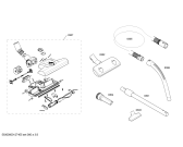 Схема №1 BSG61700 logo 1700W с изображением Крышка для пылесоса Bosch 00665692