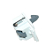 Рукоятка для стиралки Whirlpool 480111100211 для Bauknecht ECO 9.0 DI/1 BK