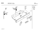Схема №1 HBN7061GB с изображением Панель управления для духового шкафа Bosch 00434855