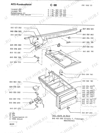 Взрыв-схема посудомоечной машины Rondo (N Rn) RONDOCLASSIC 61 - Схема узла Section7