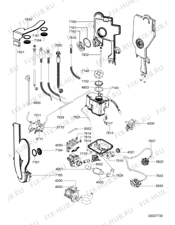 Схема №1 ADG 6500 IN с изображением Другое для посудомойки Whirlpool 481290508612