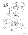 Схема №1 DWH M40 W 801.257.94 с изображением Всякое для посудомойки Whirlpool 481290508945