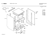 Схема №1 SMS5011SA SMS5011 с изображением Программатор для электропосудомоечной машины Bosch 00093598
