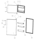 Схема №3 NRF71380W (298541, HD-496FWN) с изображением Ручка регулировки для холодильника Gorenje 313176