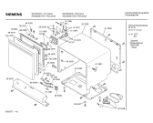 Схема №1 SK23200CH с изображением Панель управления для электропосудомоечной машины Siemens 00356389