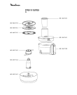 Схема №1 FP516131/700 с изображением Мини-ручка для электрокомбайна Moulinex MS-0A07719