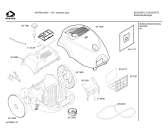Схема №1 VSPR5018 PROTOS Made in Germany 1800W с изображением Крышка для мини-пылесоса Bosch 00437602