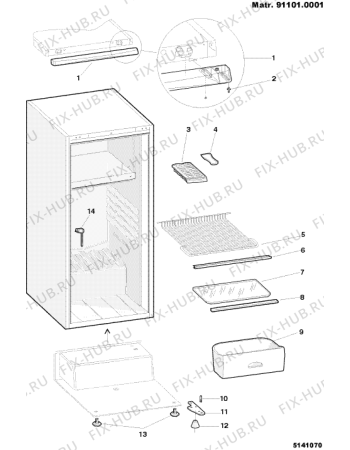 Схема №2 RG1232EU (F018363) с изображением Руководство для холодильника Indesit C00065926