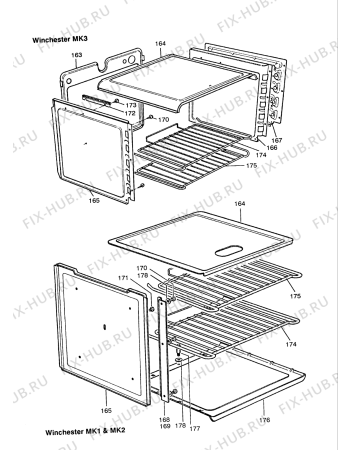 Схема №5 10396G (F035514) с изображением Другое для плиты (духовки) Indesit C00236431