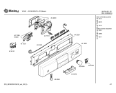 Схема №1 3VE551BD VE551 с изображением Панель управления для электропосудомоечной машины Bosch 00441989