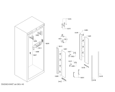 Схема №2 RC472200 с изображением Дверь для холодильной камеры Bosch 00246856