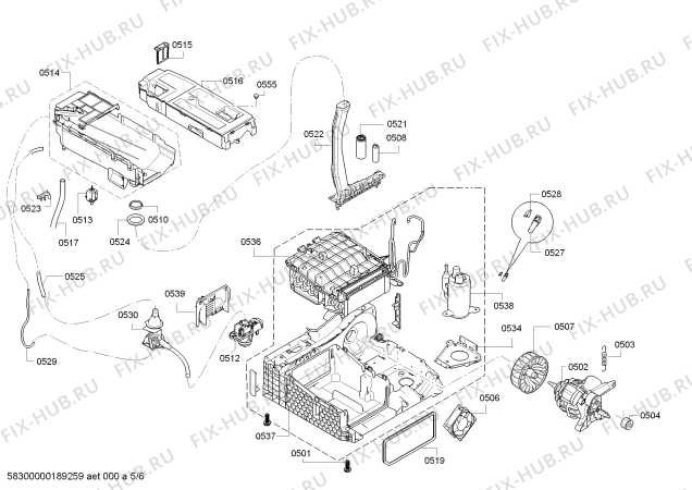 Схема №1 WTW85461PL с изображением Панель управления для сушилки Bosch 11022379