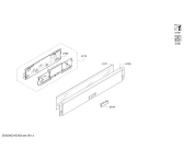 Схема №2 B27CS24N1 с изображением Модуль управления, запрограммированный для плиты (духовки) Bosch 11006797