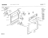 Схема №1 SN430053 с изображением Панель для электропосудомоечной машины Siemens 00113604