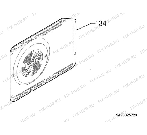 Взрыв-схема плиты (духовки) Electrolux EOC6800X - Схема узла Kit 269