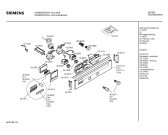 Схема №2 HB49621EU с изображением Панель управления для плиты (духовки) Siemens 00297120