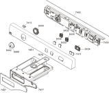 Схема №3 W6324 T (502188, WM70.1) с изображением Декоративная панель для стиралки Gorenje 503107